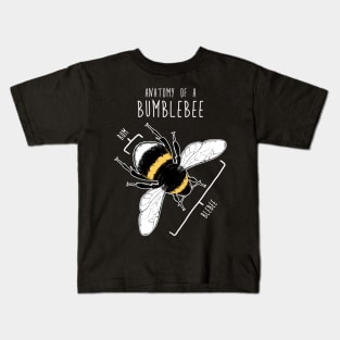 Bumblebee Anatomy Kids T-Shirt